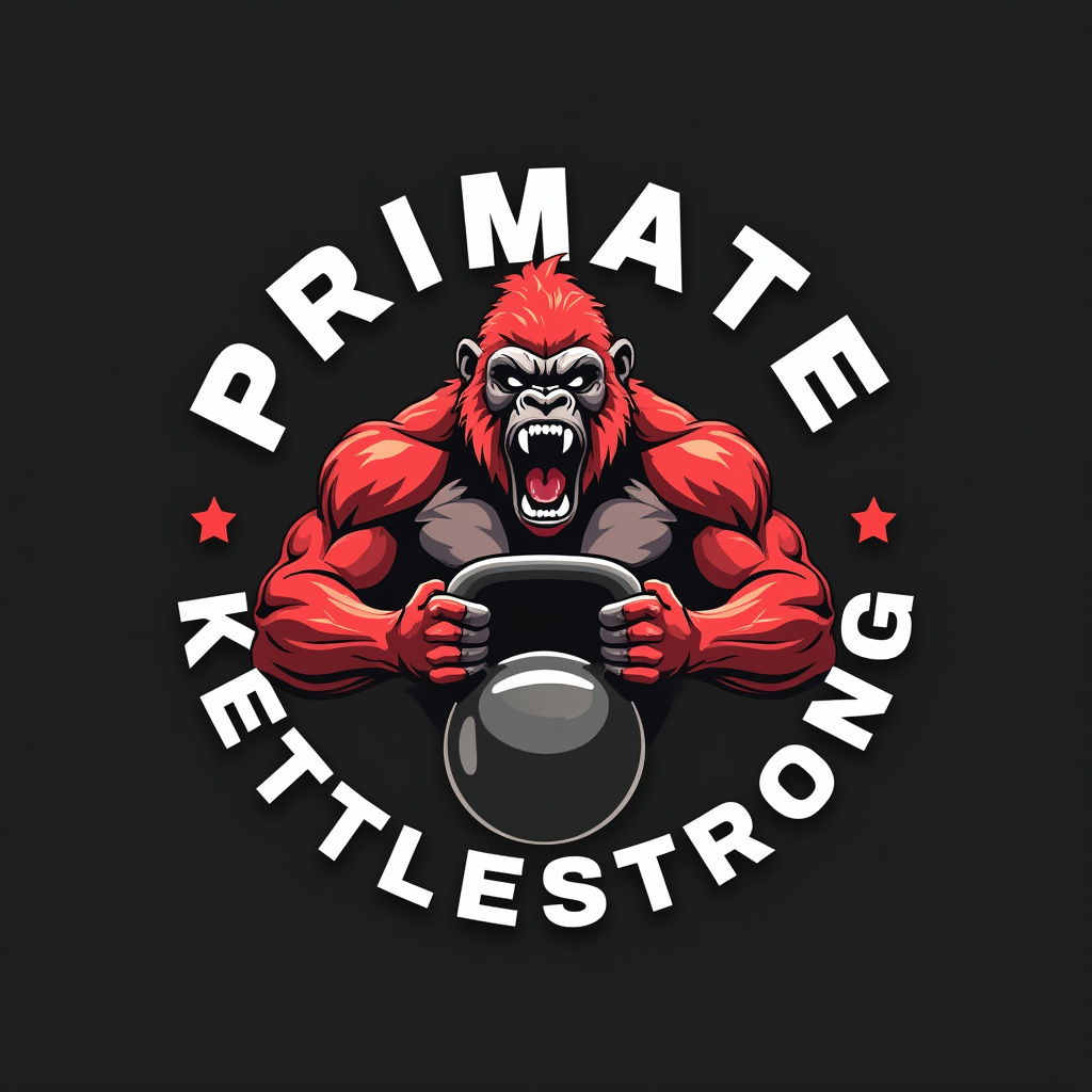 Primate Kettle Strong Fitness Logo